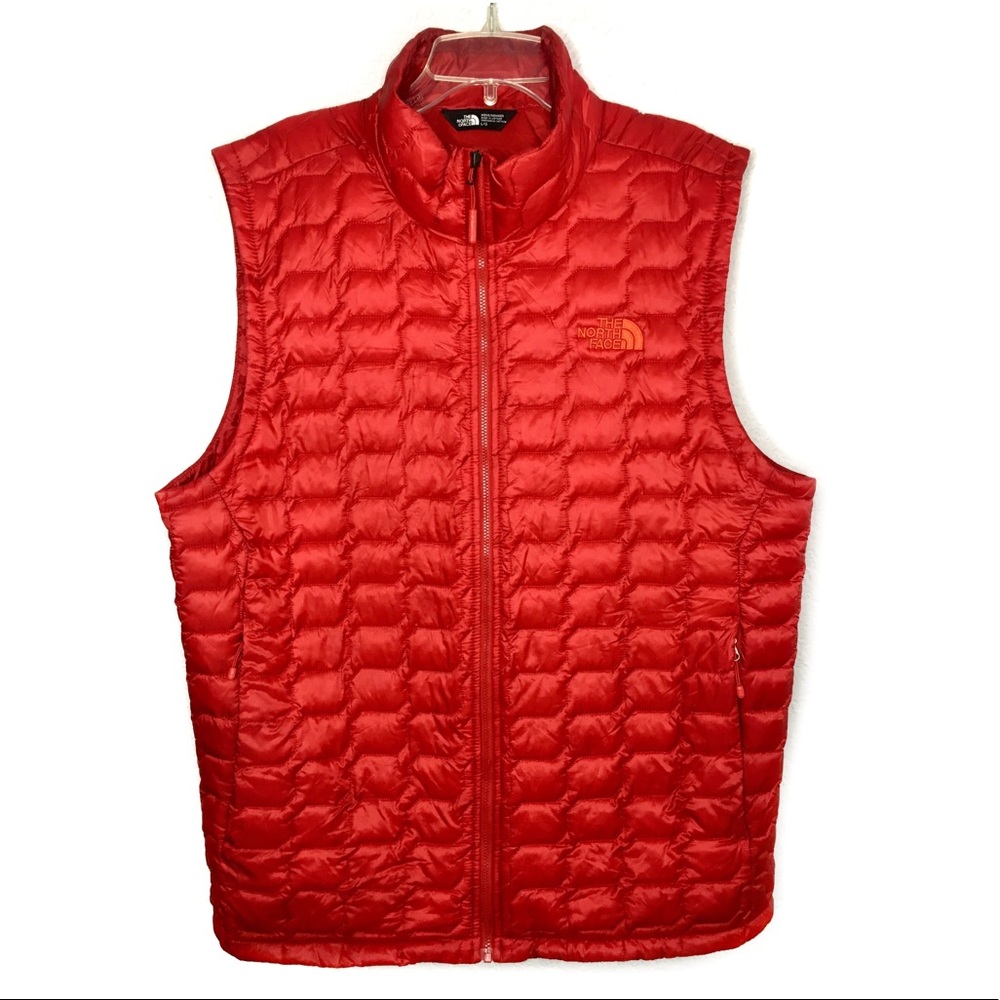 The North Face Red Down Vest